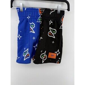 Nike Shorts Women’s XS Blue Premium Paisley Bandana Fleece